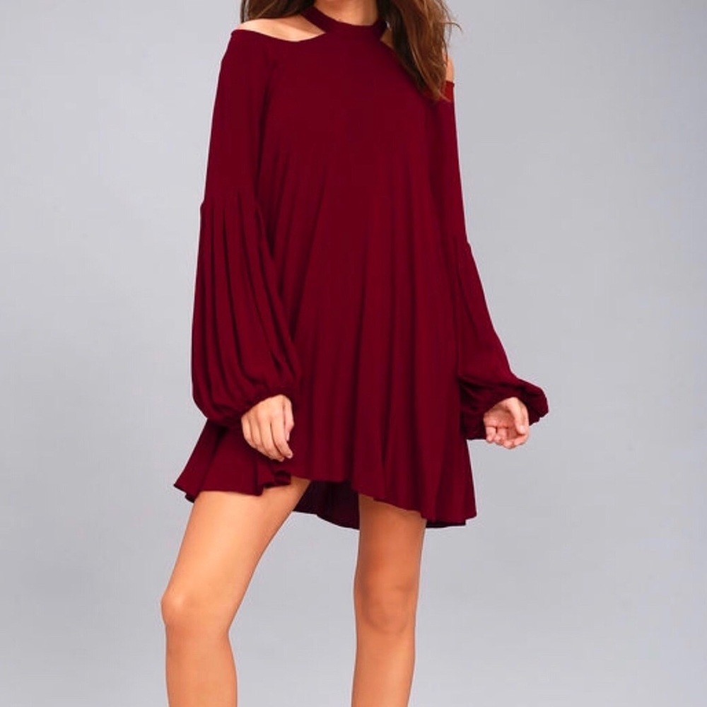 Free People Drift Away Cold Shoulder Dress/Tunic